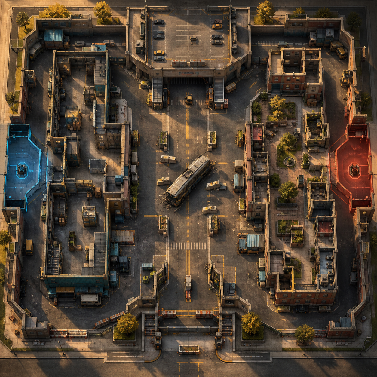 Downtown Lockup map concept